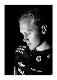 Filip Björkman #24 Malmö Redhawks B&W 2025/2026-1