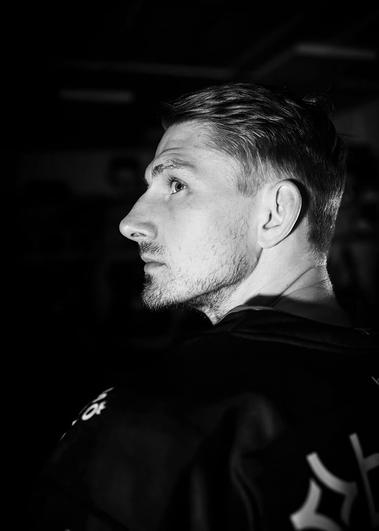 Patrik Norén #26 Malmö Redhawks B&W 2025/2026-12