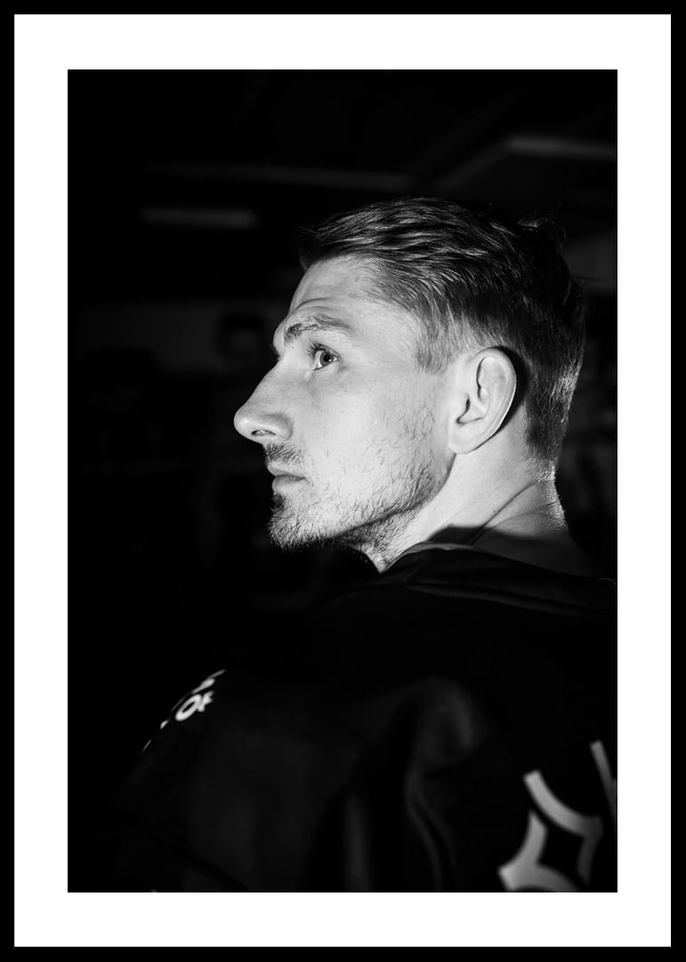Patrik Norén #26 Malmö Redhawks B&W 2025/2026-12