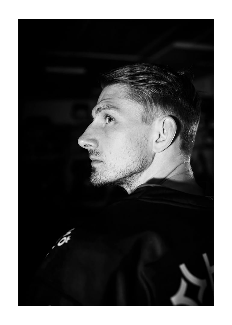Patrik Norén #26 Malmö Redhawks B&W 2025/2026-12