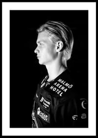 Joona Ikonen #32 Malmö Redhawks B&W 2025/2026-0