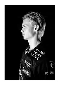 Joona Ikonen #32 Malmö Redhawks B&W 2025/2026-1