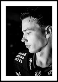 Joseph Berger #41 Malmö Redhawks B&W 2025/2026-0