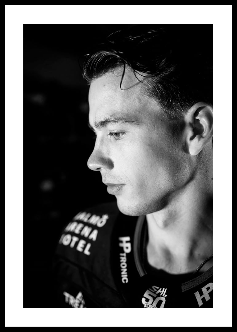 Joseph Berger #41 Malmö Redhawks B&W 2025/2026-12