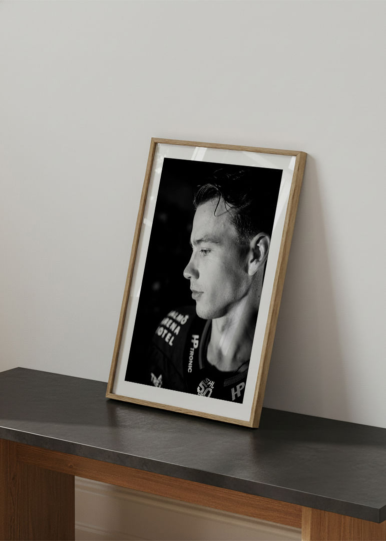 Joseph Berger #41 Malmö Redhawks B&W 2025/2026-12