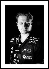 Lauri Pajuniemi #48 Malmö Redhawks B&W 2025/2026-0