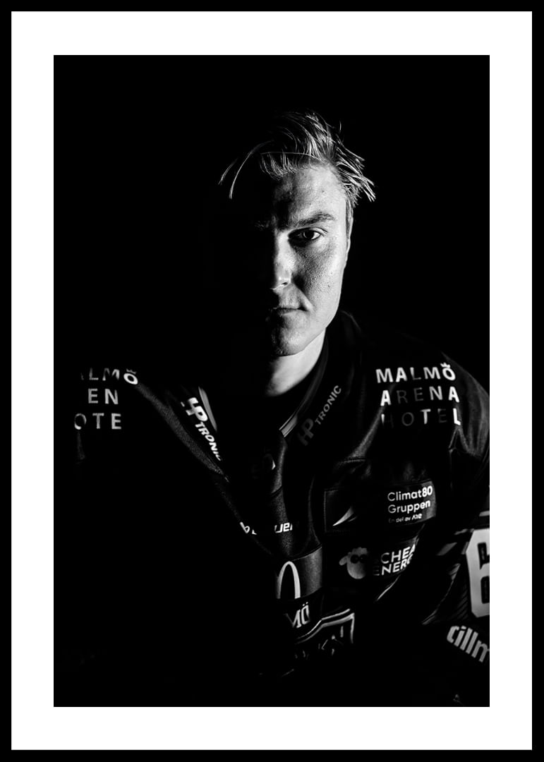 Fredrik Händemark #63 Malmö Redhawks B&W 2025/2026-12
