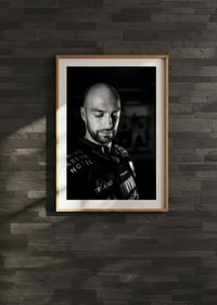 Robin Hanzl #78 Malmö Redhawks B&W 2025/2026-4