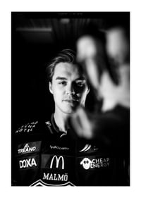 Axel Sundberg #91 Malmö Redhawks B&W 2025/2026-1
