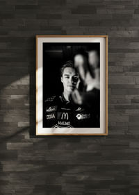 Axel Sundberg #91 Malmö Redhawks B&W 2025/2026-4