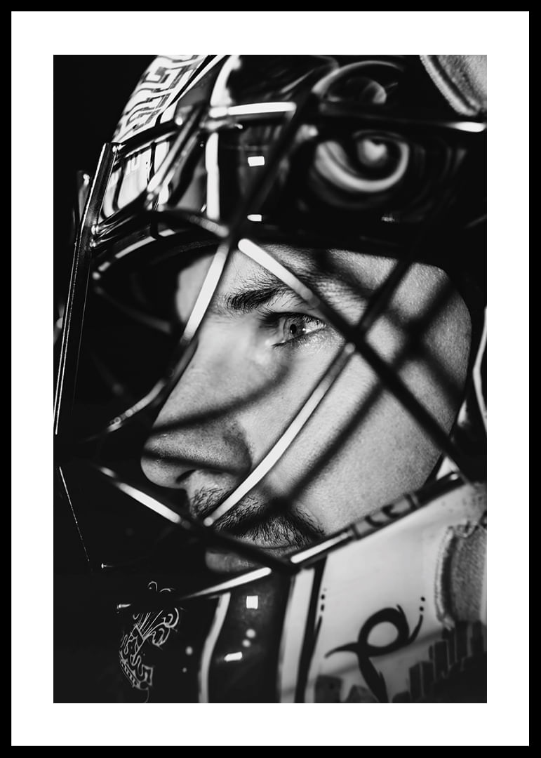 Marek Langhamer #94 Malmö Redhawks B&W 2025/2026-12