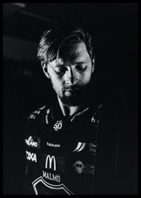 Carl Persson #95 Malmö Redhawks B&W 2025/2026-2