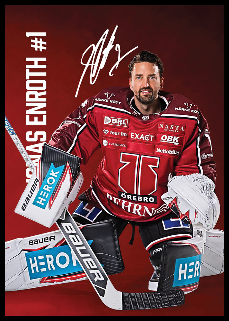 Jhonas Enroth #1 Örebro Hockey 2025/2026-12