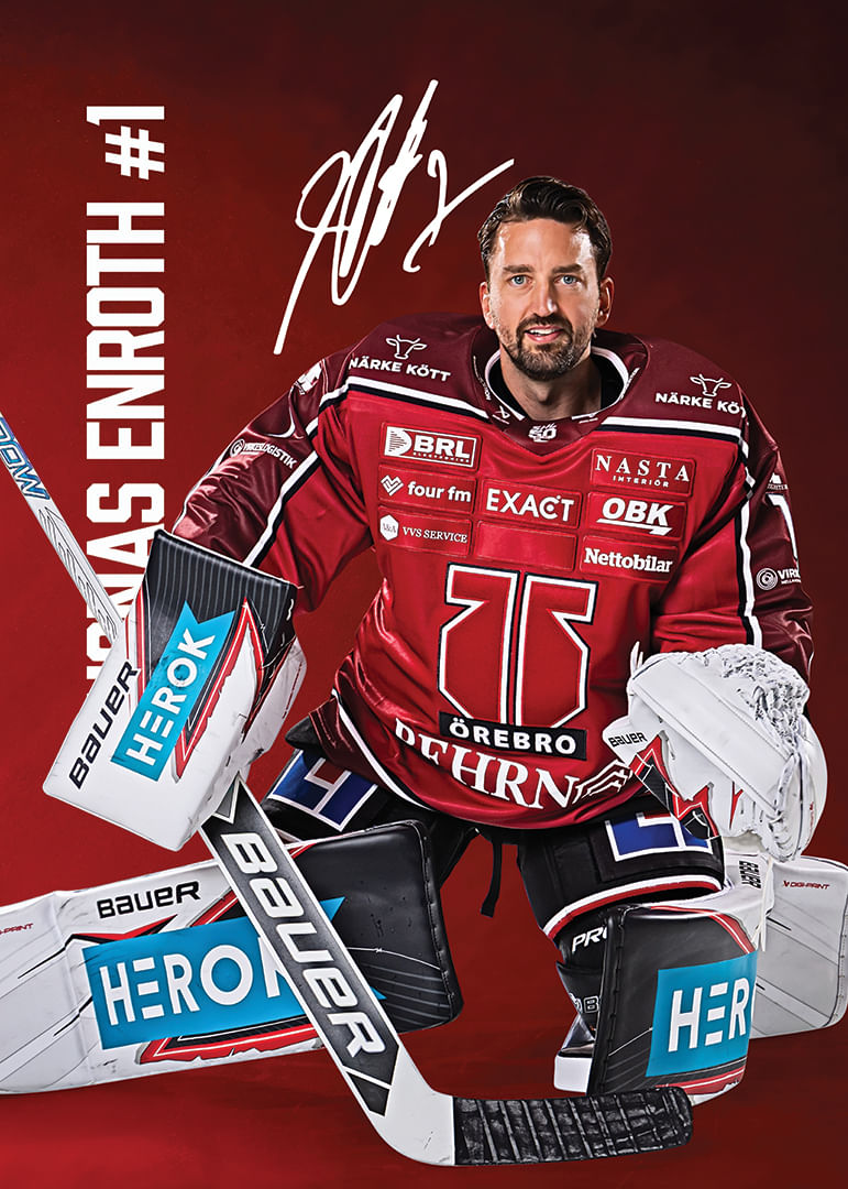 Jhonas Enroth #1 Örebro Hockey 2025/2026-12