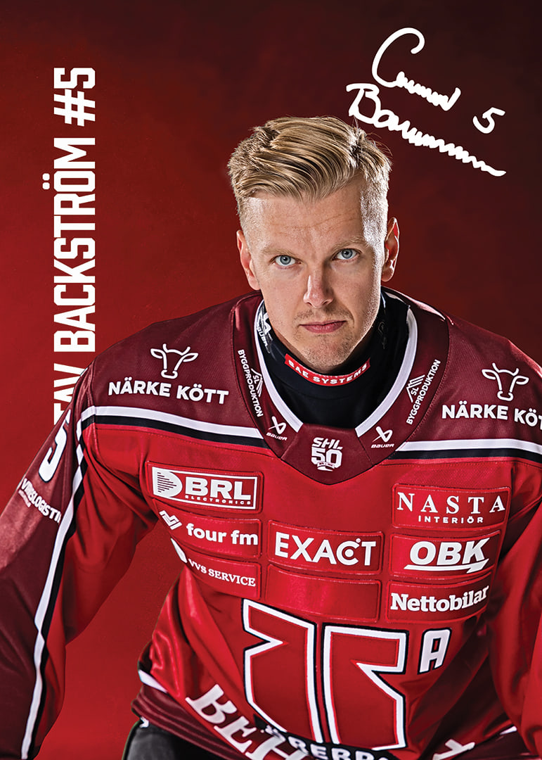 Gustav Bäckström #5 Örebro Hockey 2025/2026-12