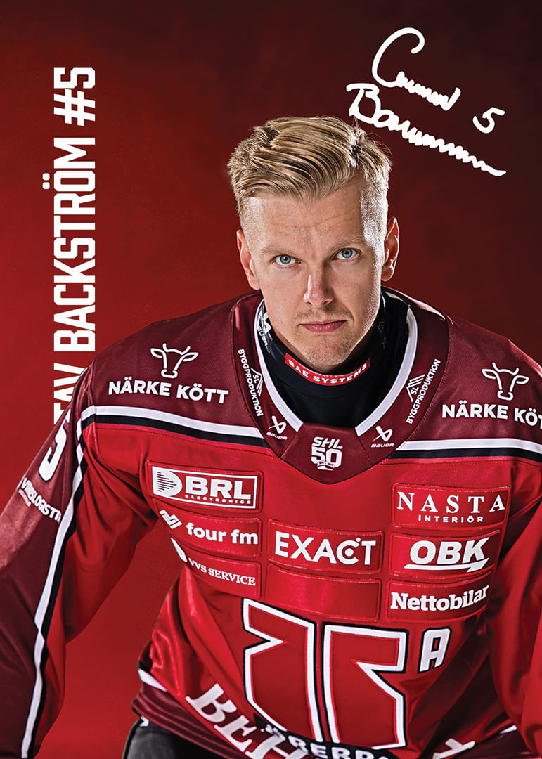 Gustav Bäckström #5 Örebro Hockey 2025/2026-12