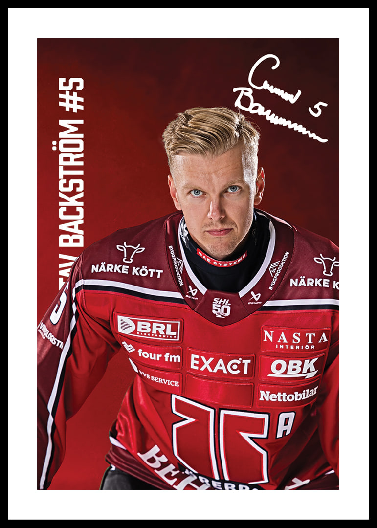 Gustav Bäckström #5 Örebro Hockey 2025/2026-12