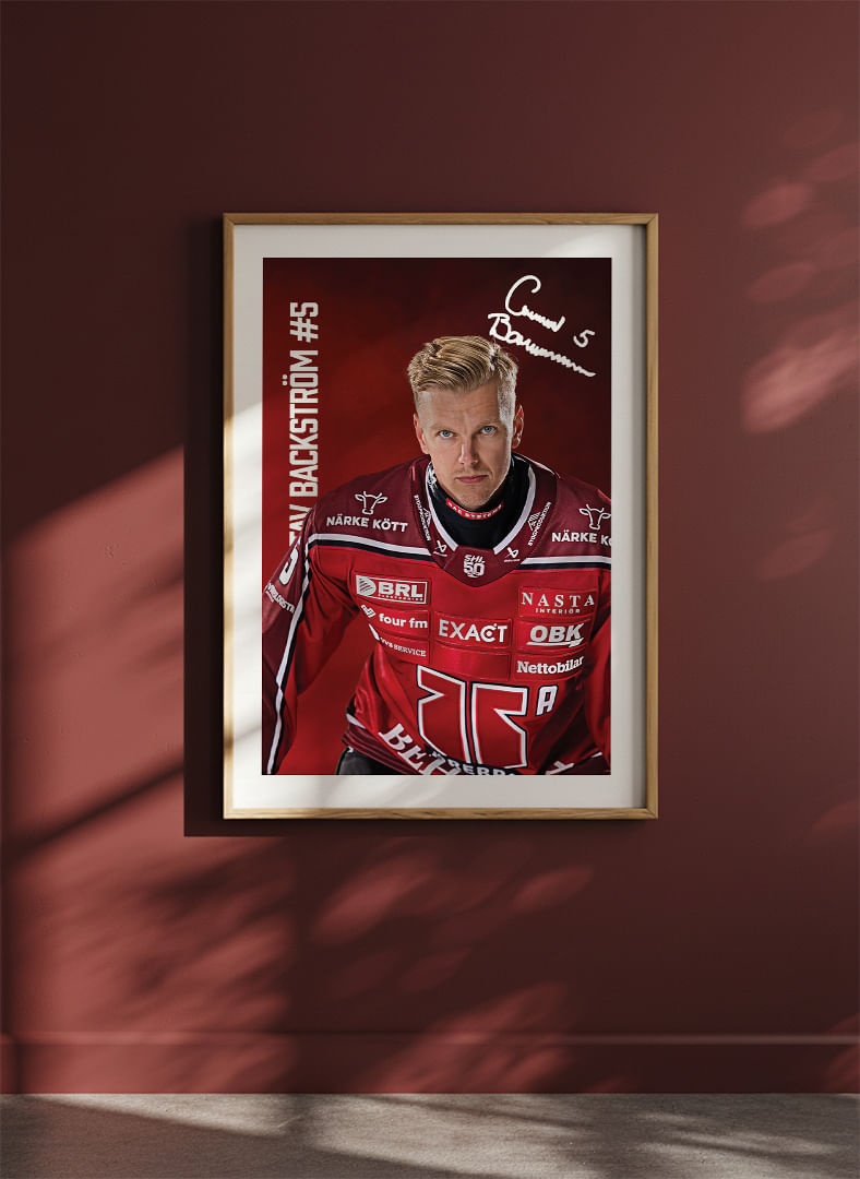 Gustav Bäckström #5 Örebro Hockey 2025/2026-12