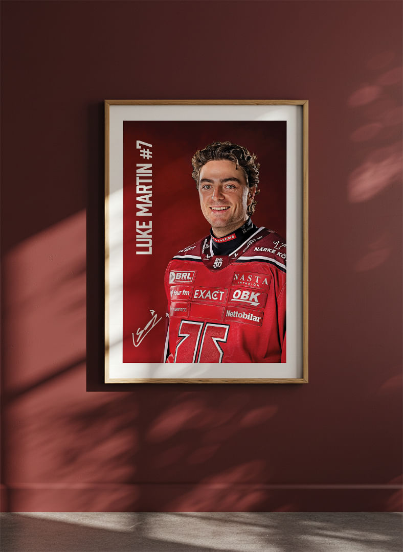 Luke Martin #7 Örebro Hockey 2025/2026-12