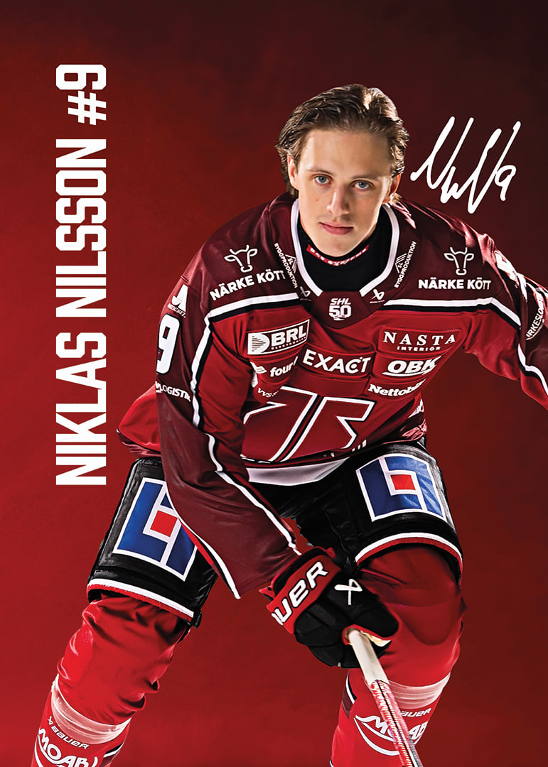 Niklas Nilsson #9 Örebro Hockey 2025/2026-12
