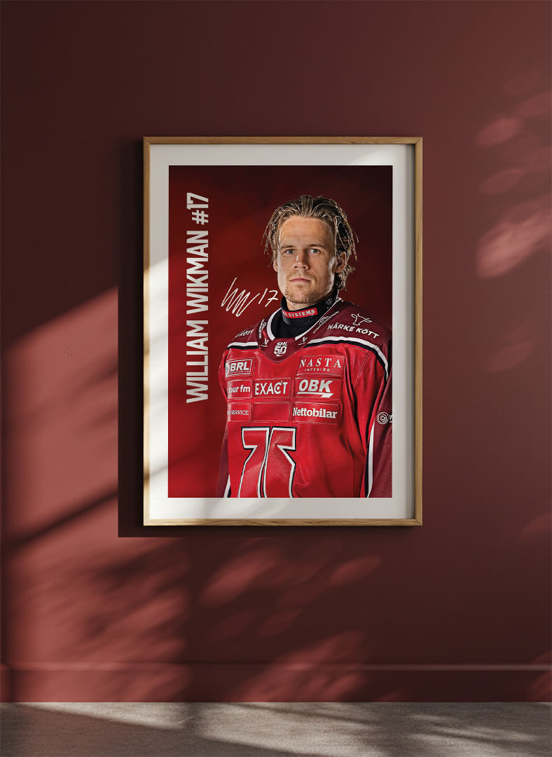 William Wikman #17 Örebro Hockey 2025/2026-12