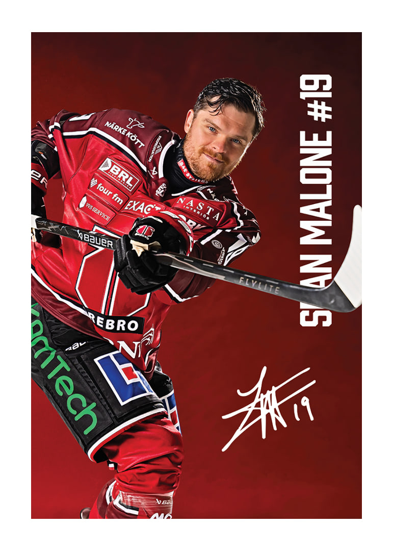 Sean Malone #19 Örebro Hockey 2025/2026-12