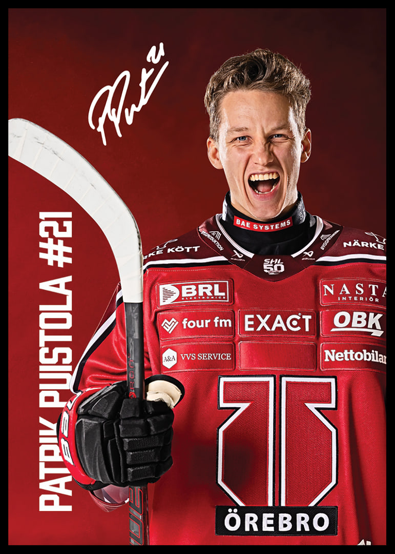 Patrik Puistola #21 Örebro Hockey 2025/2026-12