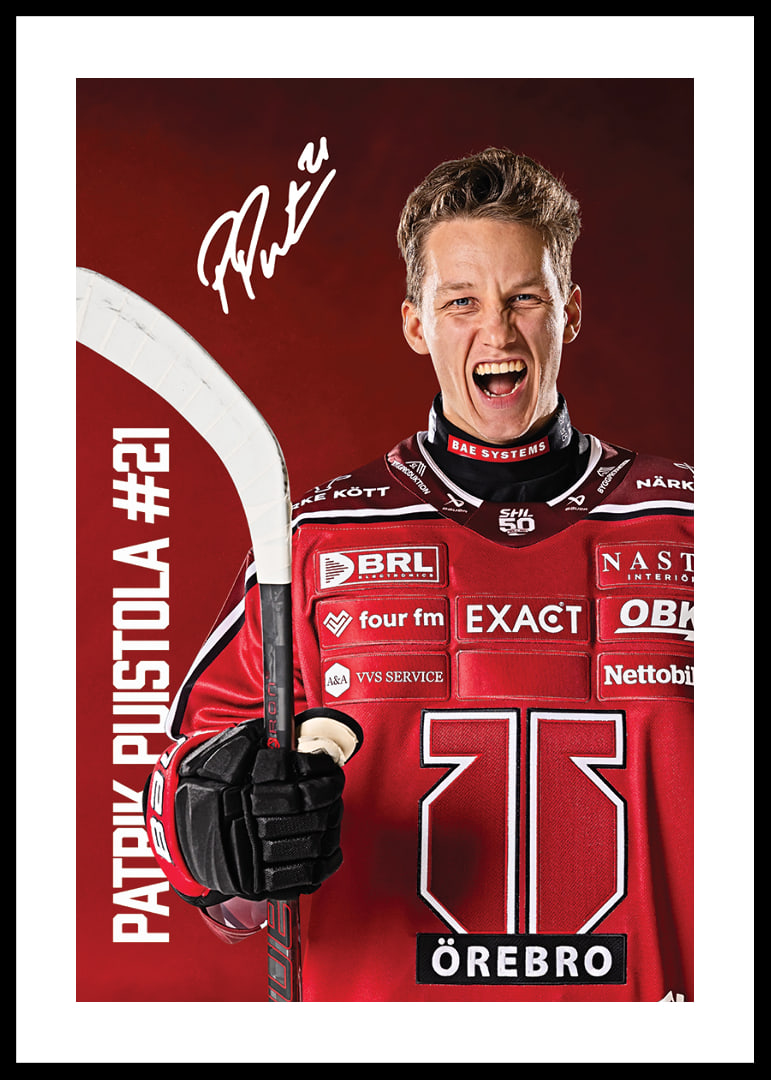 Patrik Puistola #21 Örebro Hockey 2025/2026-12