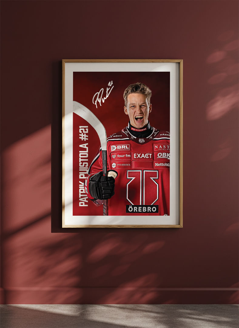 Patrik Puistola #21 Örebro Hockey 2025/2026-12