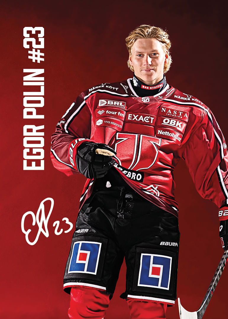 Egor Polin #23 Örebro Hockey 2025/2026-12