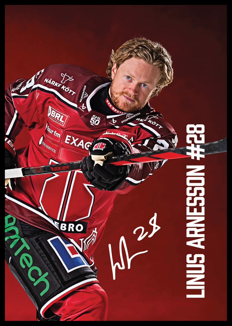 Linus Arnesson #28 Örebro Hockey 2025/2026-12