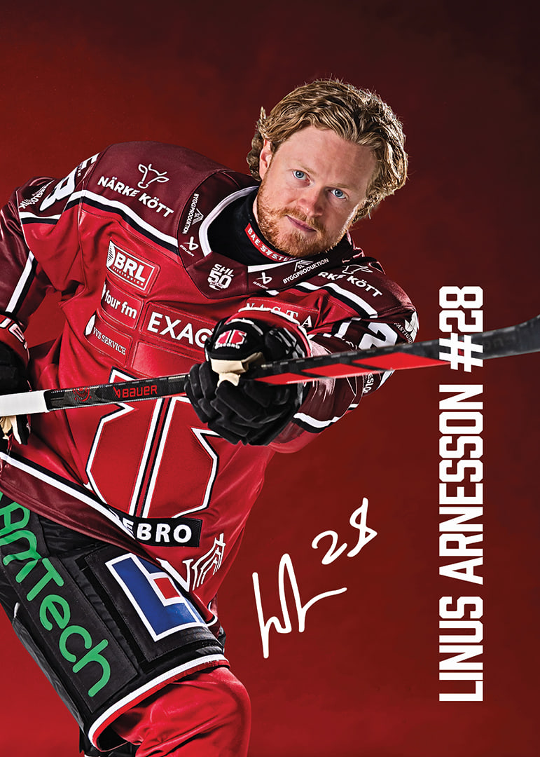 Linus Arnesson #28 Örebro Hockey 2025/2026-12