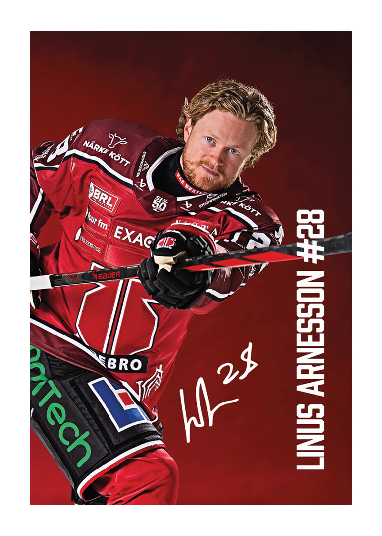 Linus Arnesson #28 Örebro Hockey 2025/2026-12