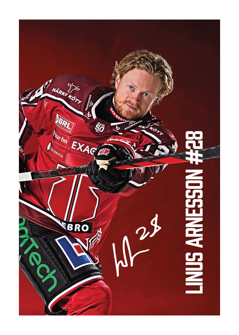 Linus Arnesson #28 Örebro Hockey 2025/2026-12