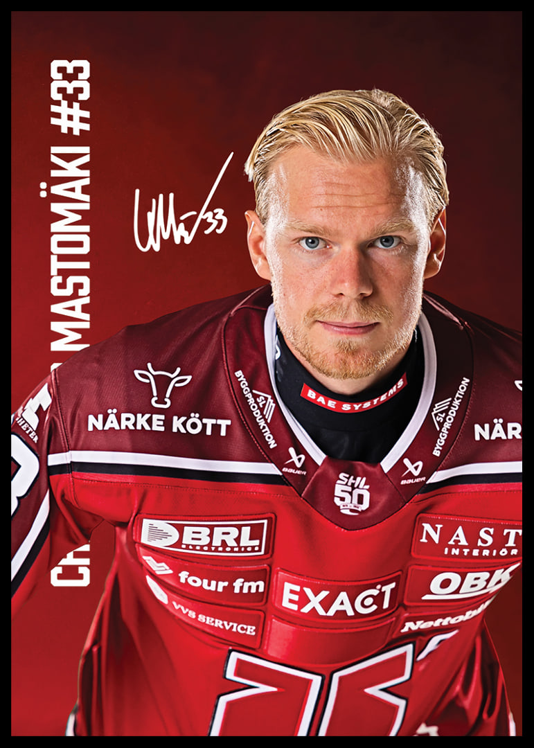 Christopher Mastomäki #33 Örebro Hockey 2025/2026-12