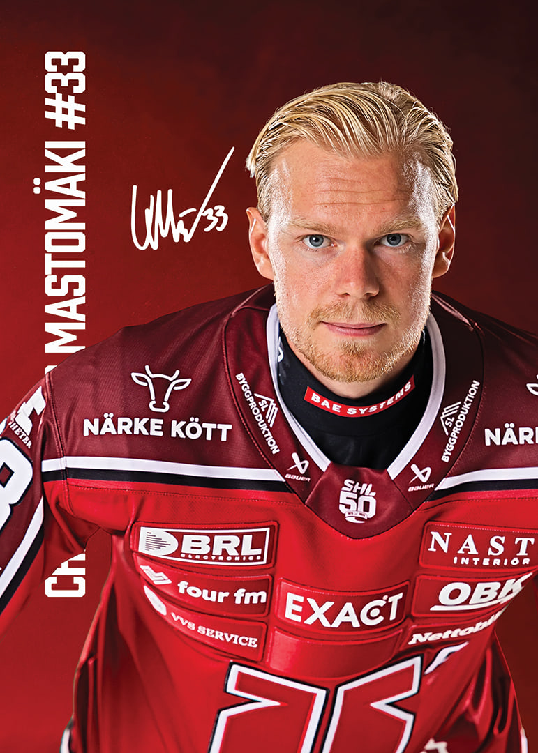 Christopher Mastomäki #33 Örebro Hockey 2025/2026-12