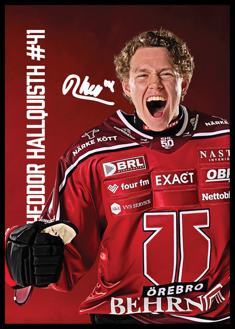 Theodor Hallquisth #41 Örebro Hockey 2025/2026-12