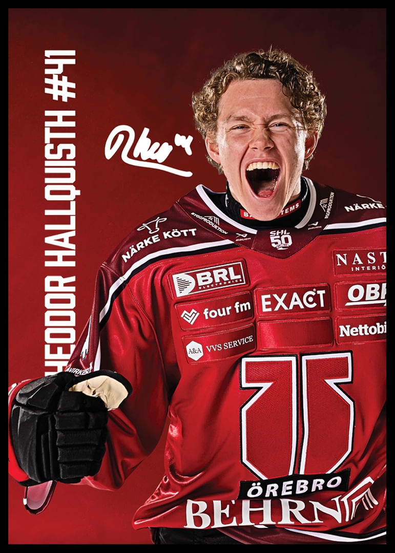 Theodor Hallquisth #41 Örebro Hockey 2025/2026-12