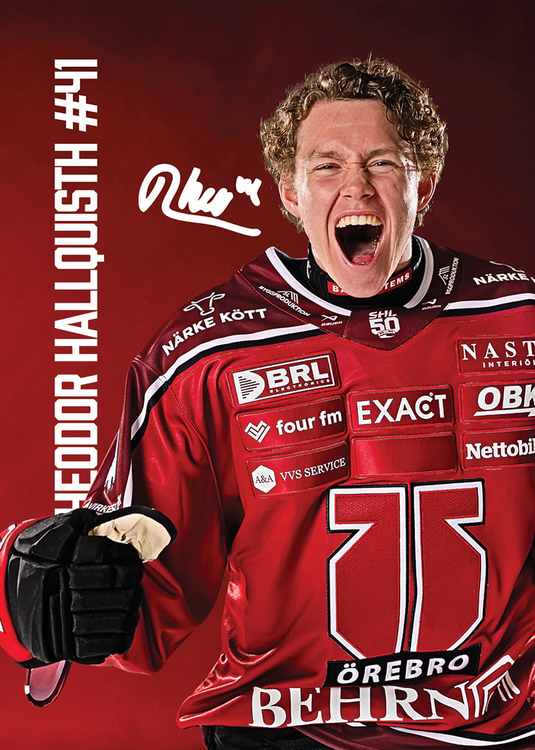 Theodor Hallquisth #41 Örebro Hockey 2025/2026-12