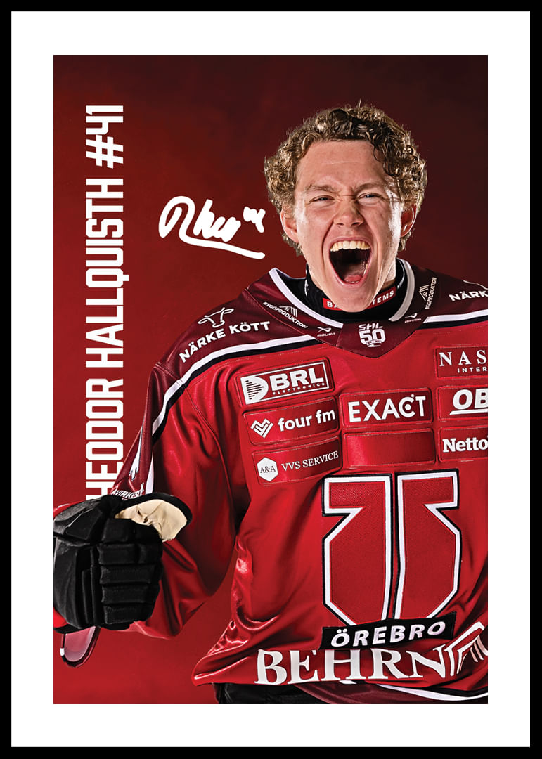 Theodor Hallquisth #41 Örebro Hockey 2025/2026-12