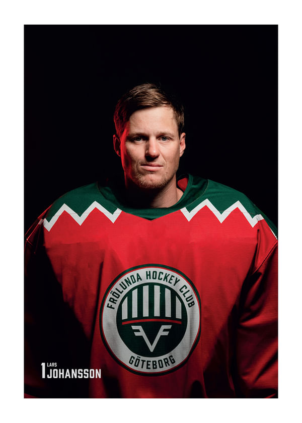 Poster Lars Johansson #1 Frölunda HC 2025/2026