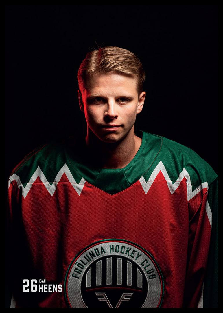 Isac Heens #26 Frölunda HC 2025/2026-12