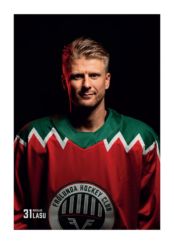 Poster Nicklas Lasu #31 Frölunda HC 2025/2026