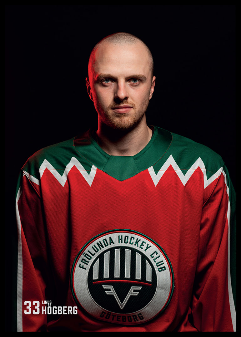 Linus Högberg #33 Frölunda HC 2025/2026-12