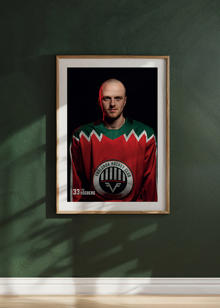 Linus Högberg #33 Frölunda HC 2025/2026-12