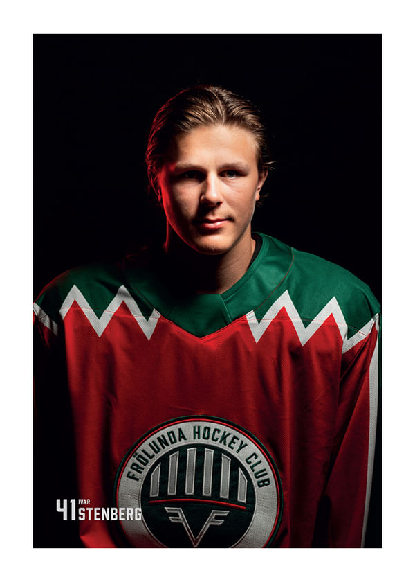 Poster Ivar Stenberg #41 Frölunda HC 2025/2026