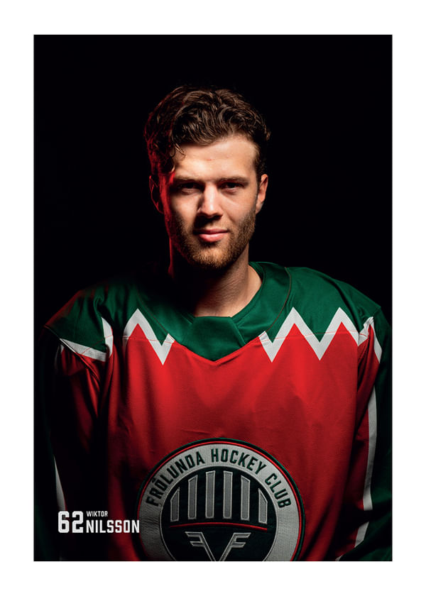 Poster Wiktor Nilsson #62 Frölunda HC 2025/2026