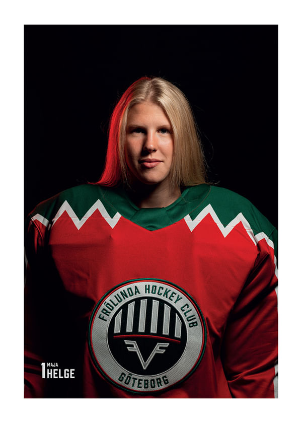 Poster Maja Helge #1 Frölunda HC 2025/2026