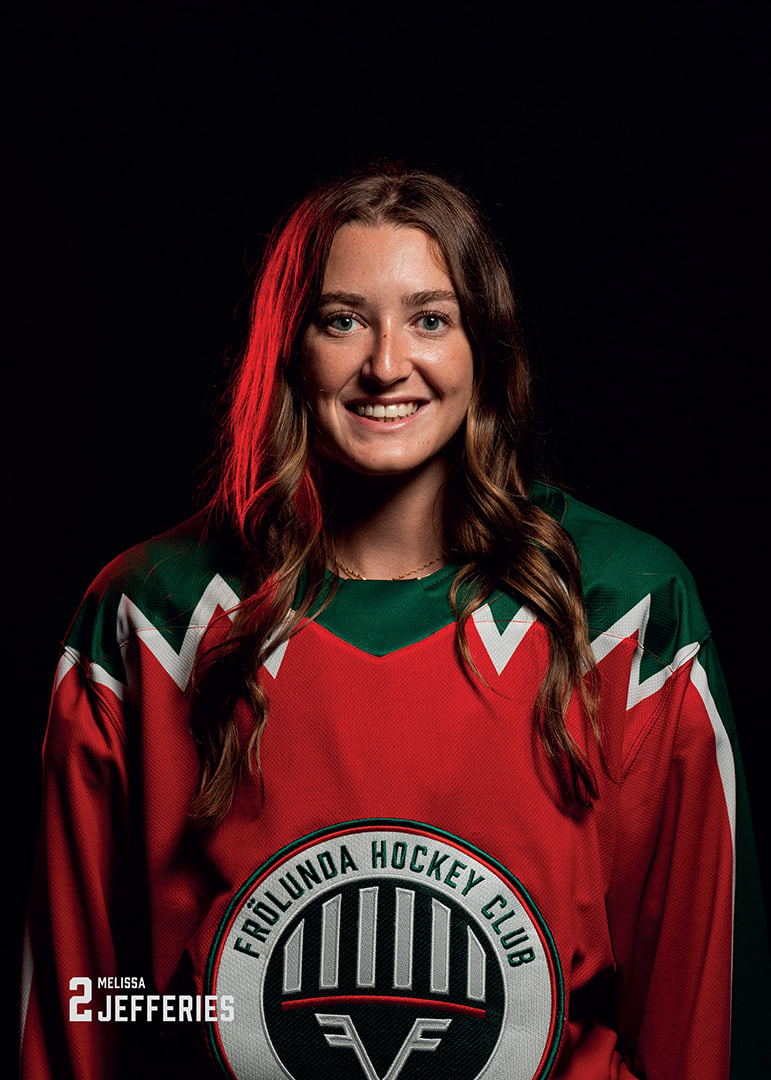 Melissa Jefferies #2 Frölunda HC 2025/2026-12