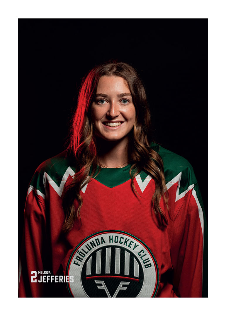 Melissa Jefferies #2 Frölunda HC 2025/2026-12